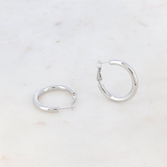Loa Classic Hoop Earrings M - 3 cm
