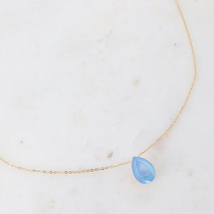 Collier Bertille - goutte et cristaux Swarovski®