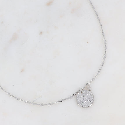 Fleury Necklace - Flower and Birth Month