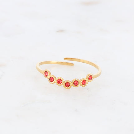 Bague Miza - oxydes de zirconium
