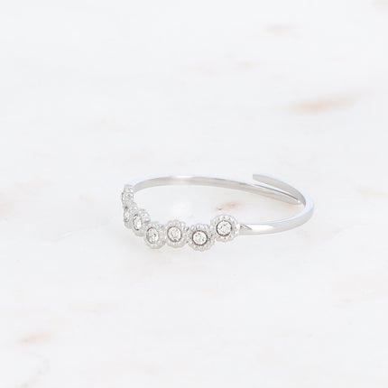 Bague Miza - oxydes de zirconium
