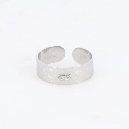 Bague Caspary martelée