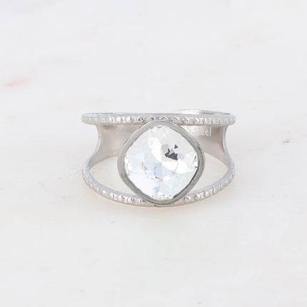 Bague Manoel - cristaux Swarovski® 8MM