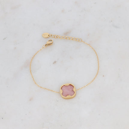 Bracelet Lloyd - pierre naturelle carrée