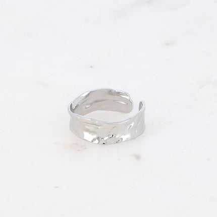 Bague - effet martelé