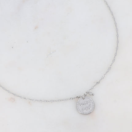 Fleury Necklace - Flower and Birth Month