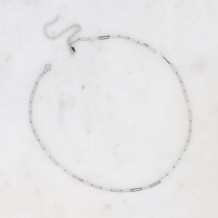 Malo necklace - rectangular links