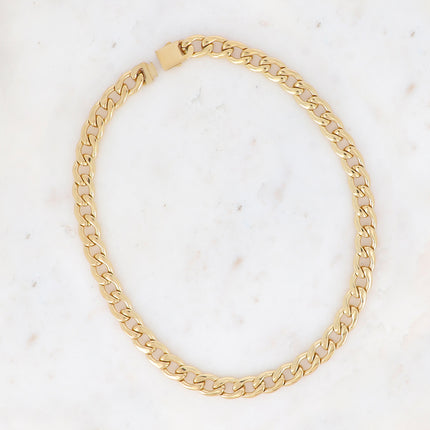 Collier UNISEX - maille gourmette