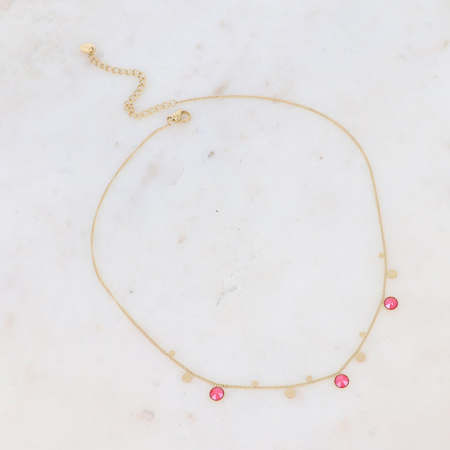 Collier Khalissa - cristaux Swarovski® PP20