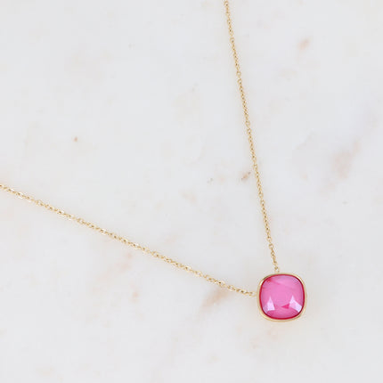 Collier Léa - cristaux 10mm