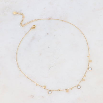 Collier Khalissa - cristaux Swarovski® PP20