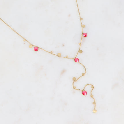 Collier Khalissa Y - cristaux Swarovski® PP20