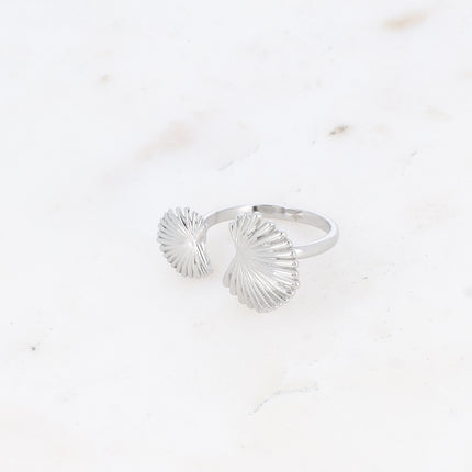 Bague Aéline - double feuillage