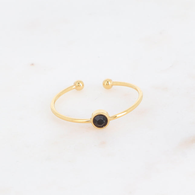Maisie Thin Ring - adorned with cubic zirconia