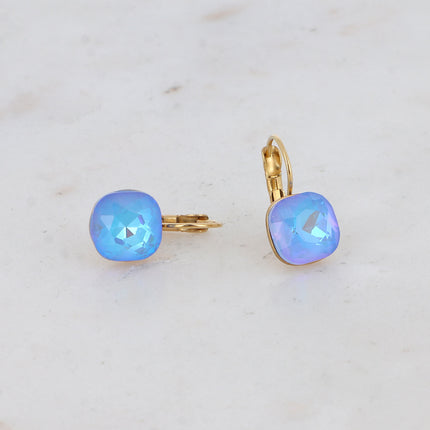 Boucles Béa - cristaux Swarovski® 4470 10mm