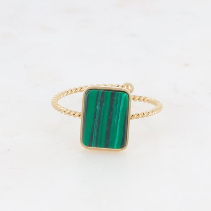 Ezekiel Ring - natural stone